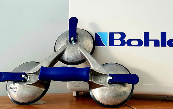 przyssawki do szkła Bohle