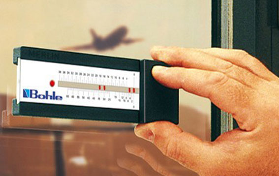 Miernik szkła hartowanego Merlin TGI