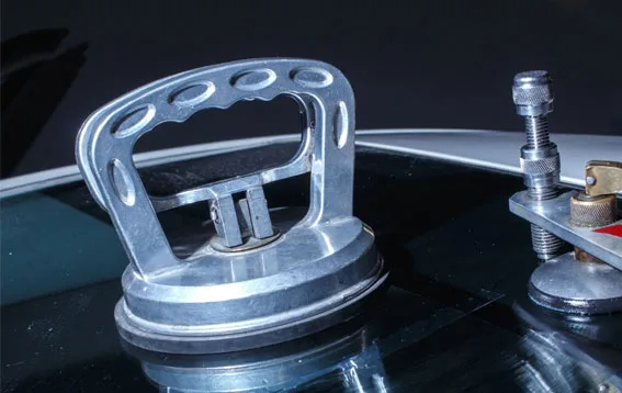 Przyssawka podwójna do szkła marki Veribor