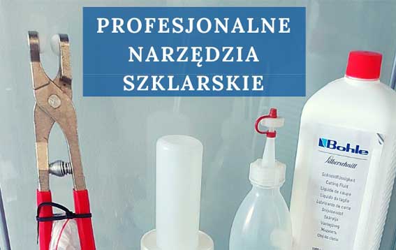 profesjonalne narzędzia szklarskie