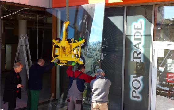 podciśnieniowe ssawki do szyb