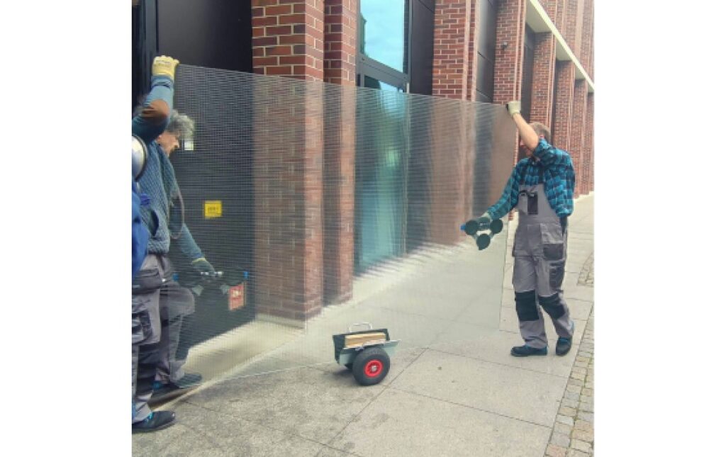 wózek transportowy do szkła