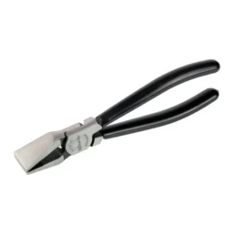Szczypce szklarskie proste, czarne - 180 mm