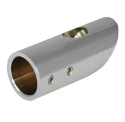 Łącznik stały ściana - reling 45° nr kat. JH045 - Chrom satyna
