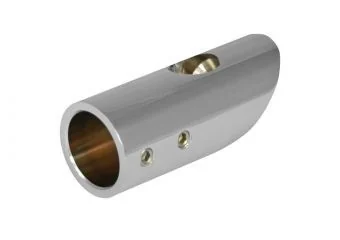 Łącznik stały ściana - reling 45° nr kat. JH045 - Chrom satyna Łącznik stały ściana - reling 45° nr kat. JH045 - Chrom satyna