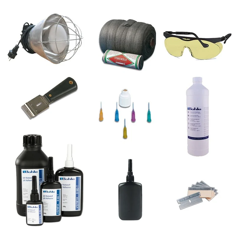Podstawowy zestaw UV nr kat. 5209420A - Klej UV B Bohle 665 szkło-szkło (100g) Podstawowy zestaw UV nr kat. 5209420A - Klej UV B Bohle 665 szkło-szkło (100g)
