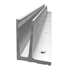Profil balustradowy - do podłogi z mocowaniem bocznym - Anoda, 3000 mm