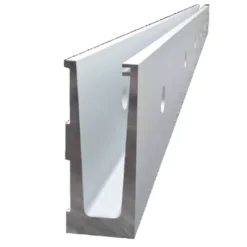 Profil balustradowy - montaż do ściany - Anoda satyna, 1500 mm
