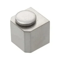 Zatrzask UV/Glue magnetyczny pojedynczy Stal szczotkowana